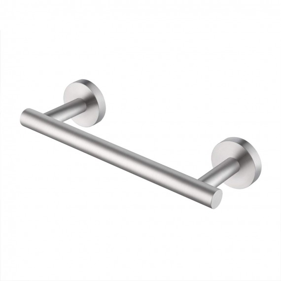 9 Inches Hand Towel Bar Bathroom Towel Holder Kitchen Dish Cloths Hanger SUS304 Stainless Steel RUSTPROOF Wall Mount Brushed Steel, A2000S23-2