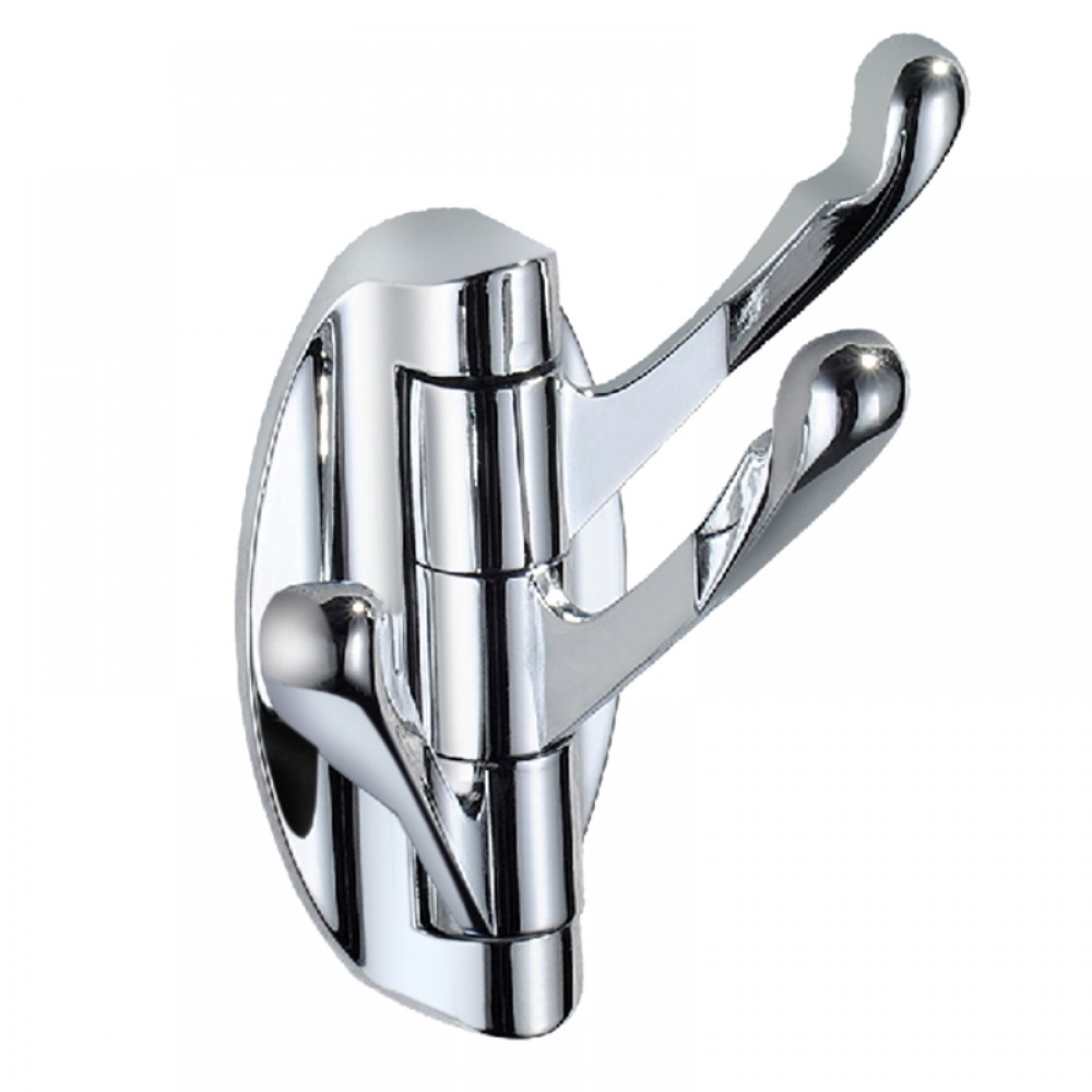 Polished SUS 304 Stainless Steel Kes Coat Hook Single Towel/Robe Clothes Hook for Bath Kitchen Garage Heavy Duty Contemporary Hotel Style Wall Mounted A22560