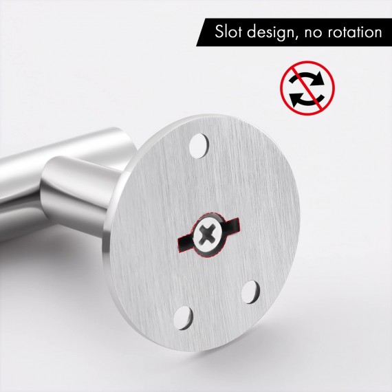 KES Toilet Paper Holder with Shelf Bamboo, Bathroom Toilet Paper Holder Wall Mount, SUS 304 Stainless Polished Finish, BPH220BA