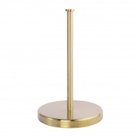 Kitchen Paper Roll Holder Standing Paper Towel Holder with Weighted Base for Standard or Mega Rolls SUS304 Stainless Steel Brushed Brass, KPH202-BZ