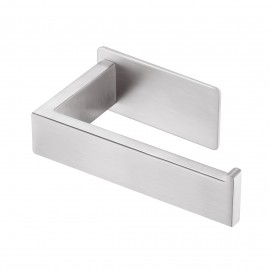 Bathroom Toilet Paper Holder Self Adhesive Wall Mount SUS304 Stainless Steel, WMTPH008DM-BS