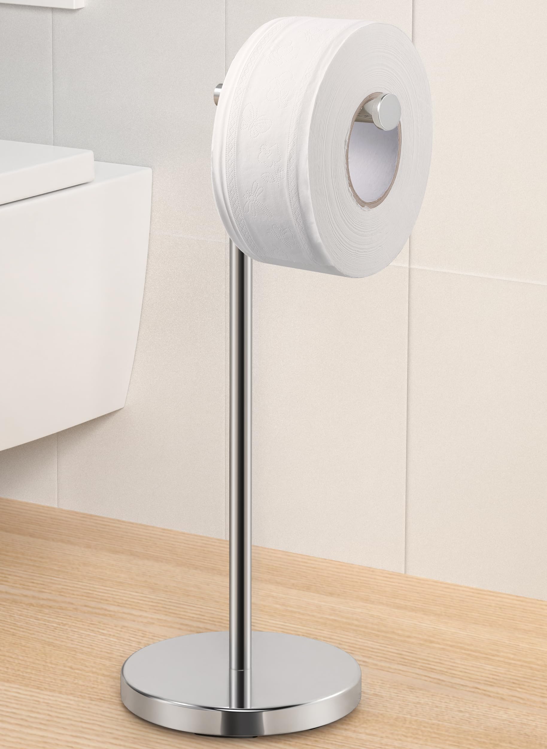 KES Polished Finish Toilet Paper Holder, CE Certified, Stainless Steel |  BPH283S1 - KES, image size:1828x2500