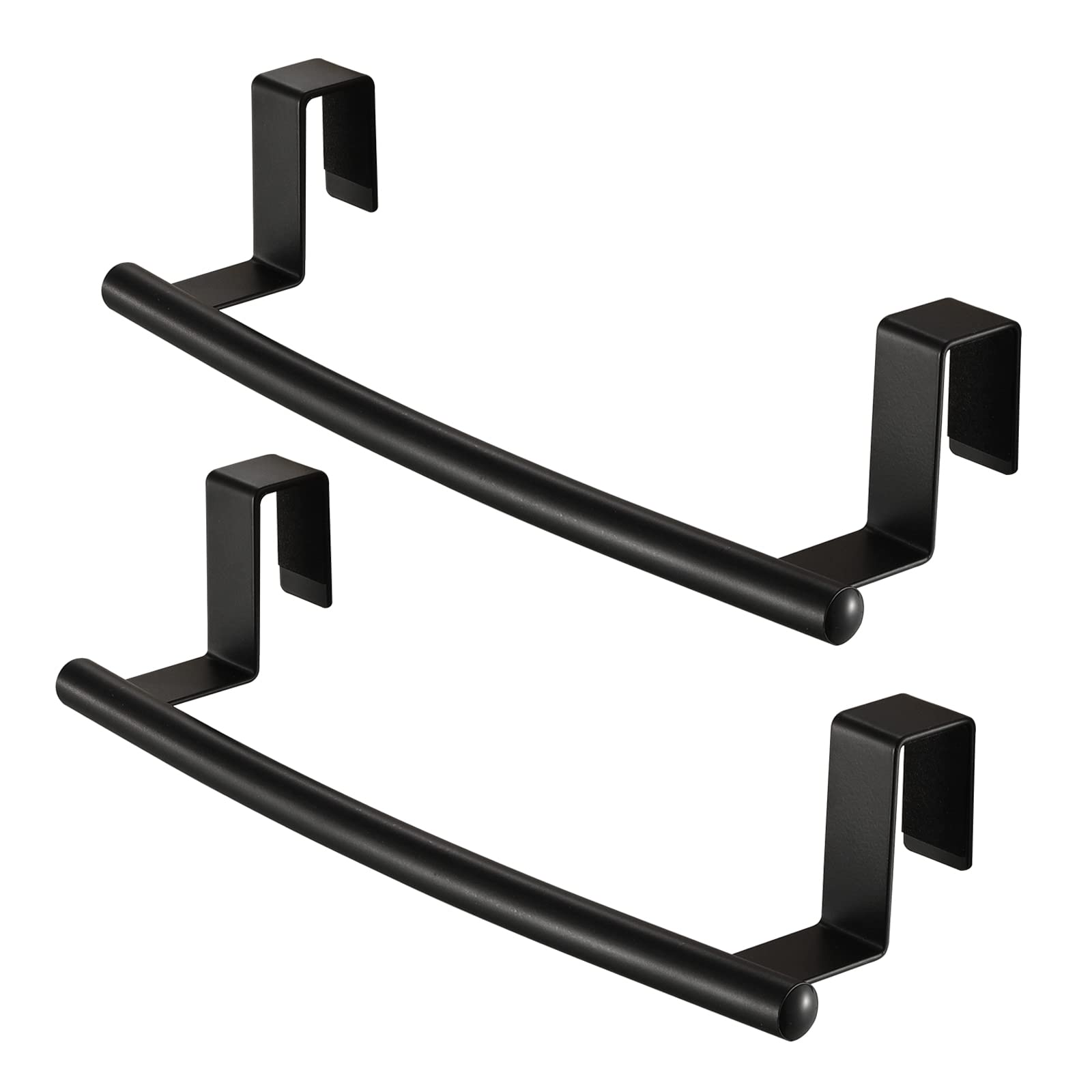 KES Matte Black Over Cabinet Towel Bar Pack, CE Certified, Stainless  Steel KTH500S26-BK-P2