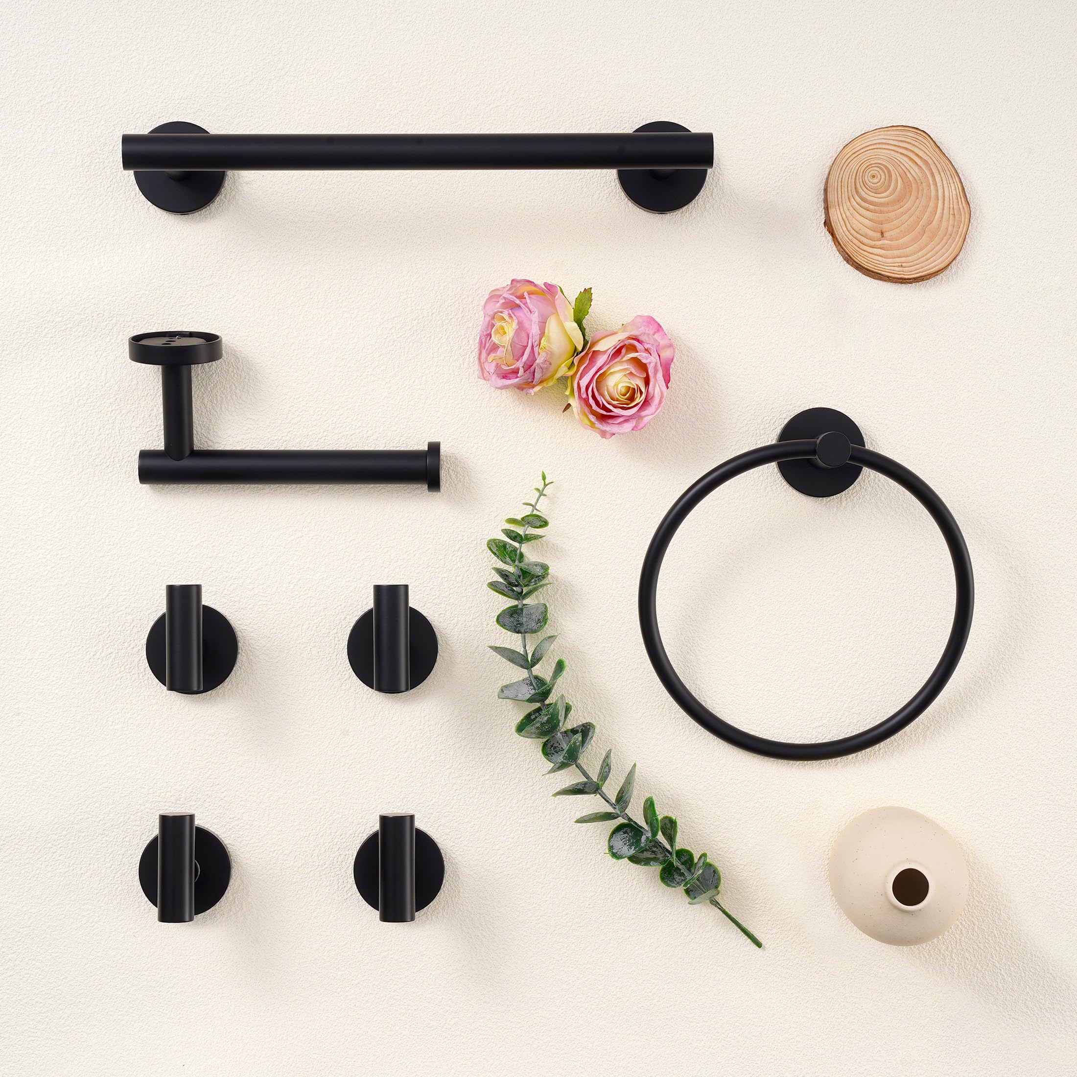 KES Black Toilet Paper Holder - Thumbnail 5