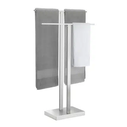 KES Freestanding Towel Rack 2-Tier, 18/8 Stainless Steel, Brushed Finish, BTH462WF-2